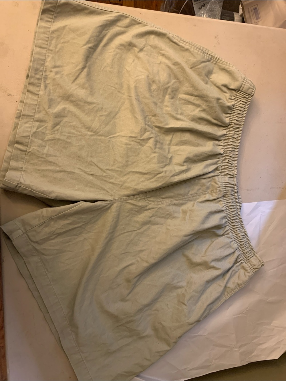 Puritan Barley Elastic Waist Casual Shorts